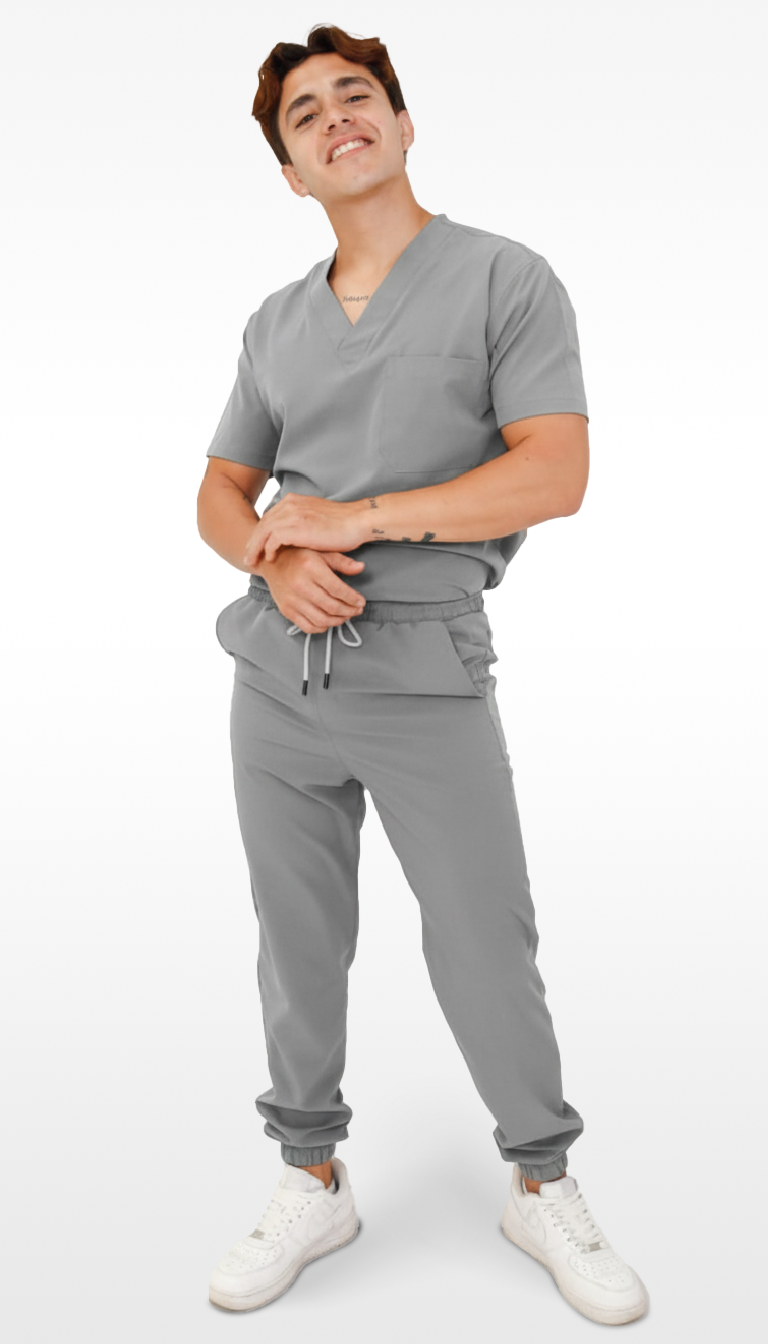 SCRUB Hombre Gris