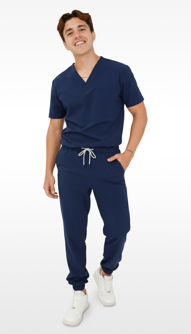 SCRUB Hombre Azul Marino